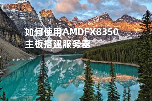 如何使用AMD FX 8350主板搭建服务器