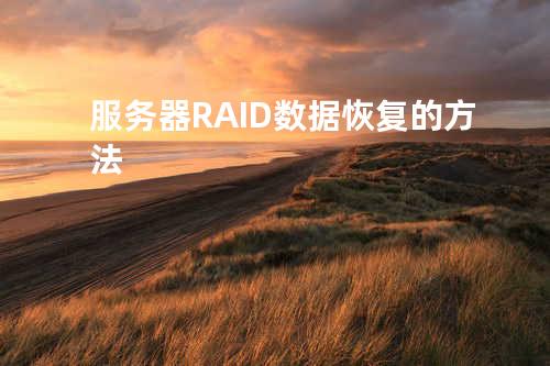 服务器RAID数据恢复的方法
