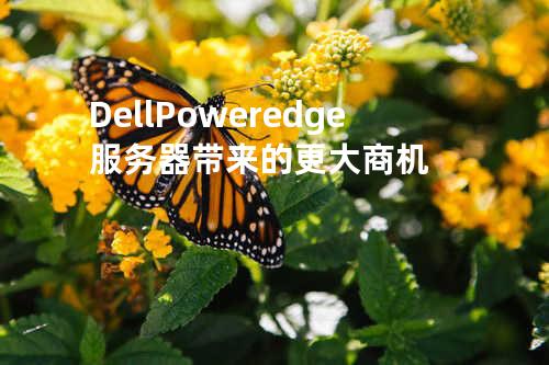 Dell Poweredge 服务器带来的更大商机